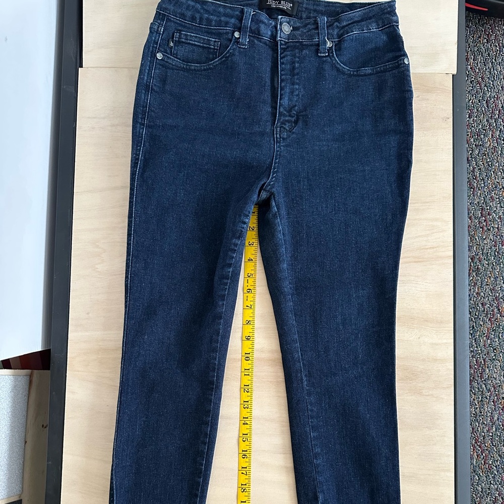 Judy Blue Women's Deep Indigo Skinny Jeans